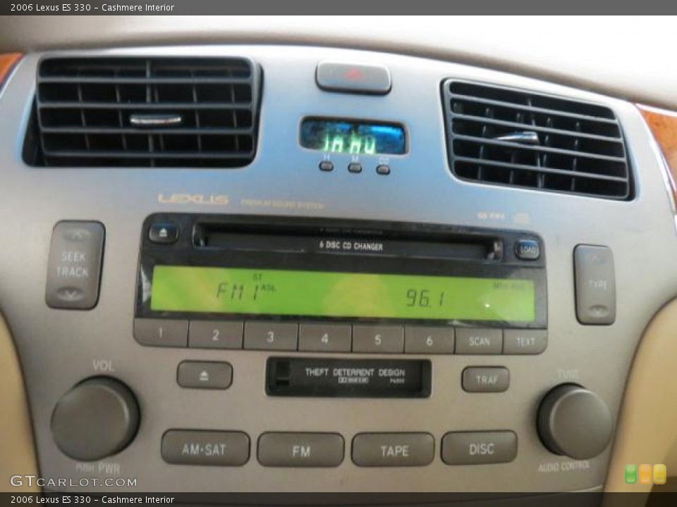 Cashmere Interior Audio System for the 2006 Lexus ES 330 #72432097
