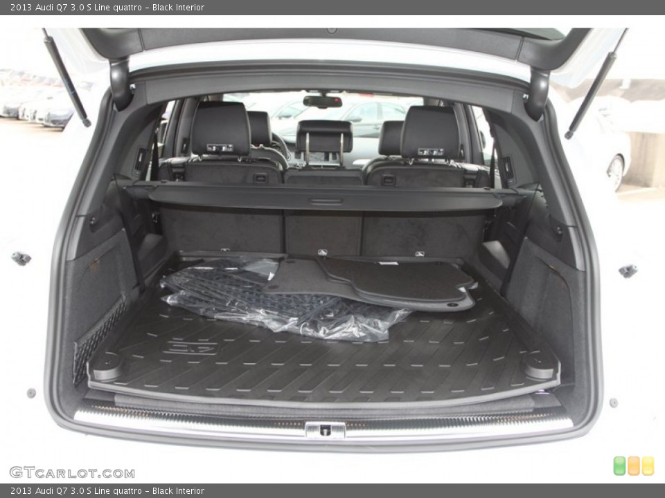 Black Interior Trunk for the 2013 Audi Q7 3.0 S Line quattro #72432290