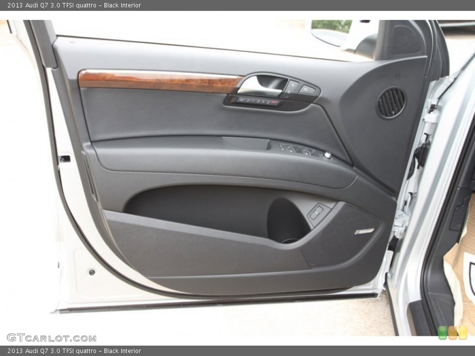 Black Interior Door Panel for the 2013 Audi Q7 3.0 TFSI quattro #72432695