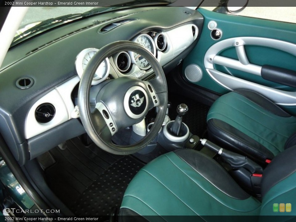 Emerald Green Interior Prime Interior for the 2002 Mini Cooper Hardtop #72434783