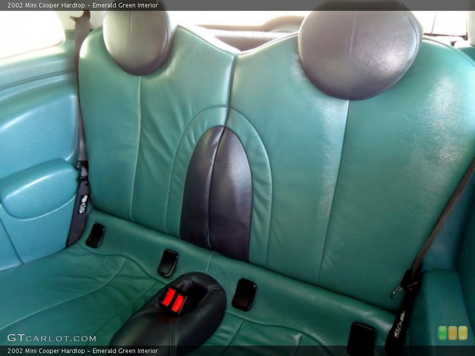 Emerald Green Interior Rear Seat for the 2002 Mini Cooper Hardtop #72434858