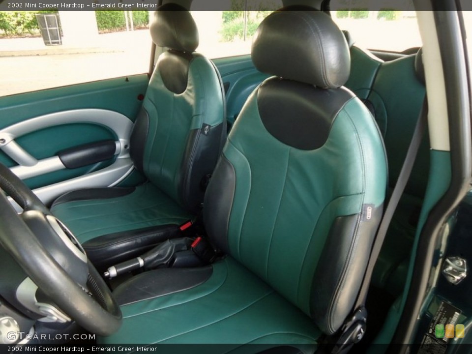 Emerald Green Interior Photo for the 2002 Mini Cooper Hardtop #72434942