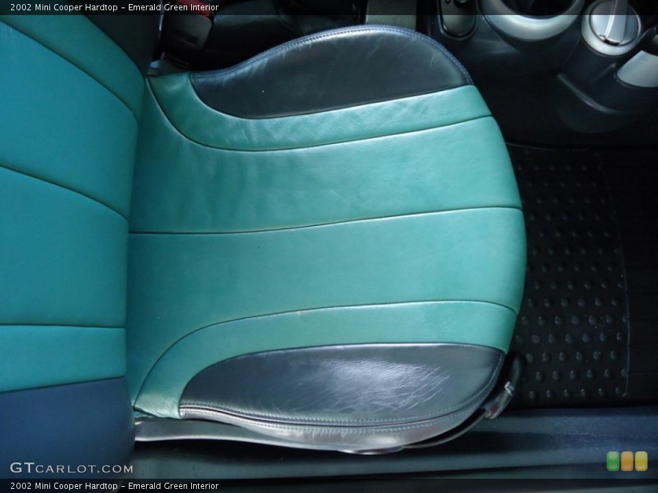 Emerald Green Interior Front Seat for the 2002 Mini Cooper Hardtop #72435971