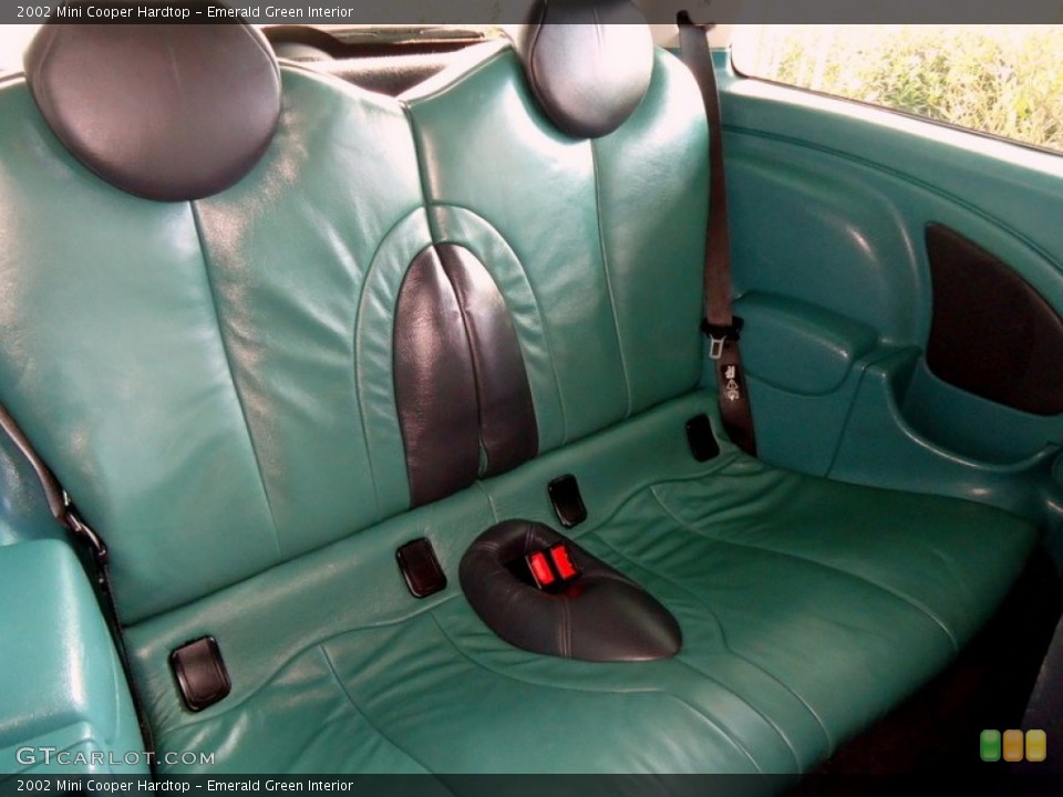 Emerald Green Interior Rear Seat for the 2002 Mini Cooper Hardtop #72436019