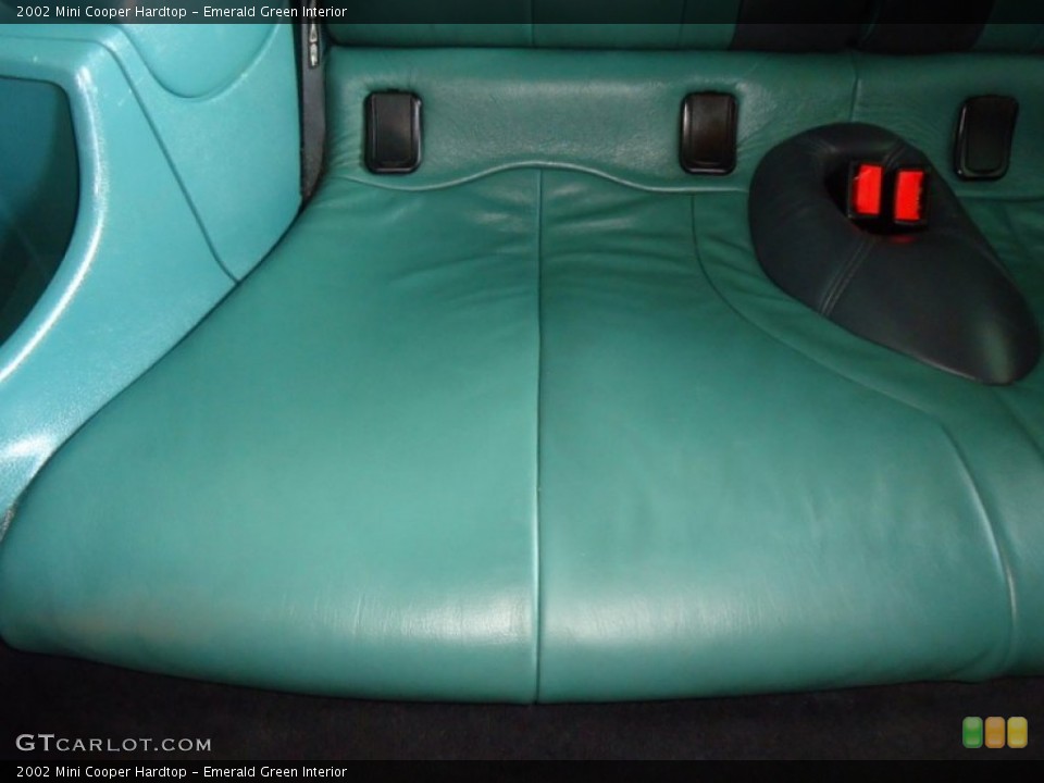 Emerald Green Interior Rear Seat for the 2002 Mini Cooper Hardtop #72436034