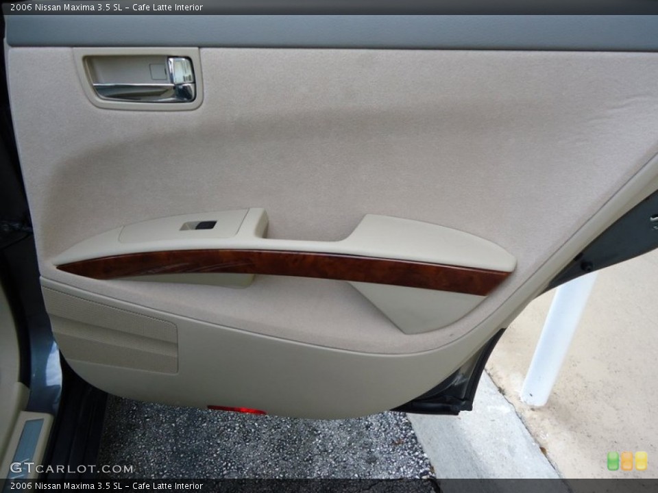 Cafe Latte Interior Door Panel for the 2006 Nissan Maxima 3.5 SL #72437922