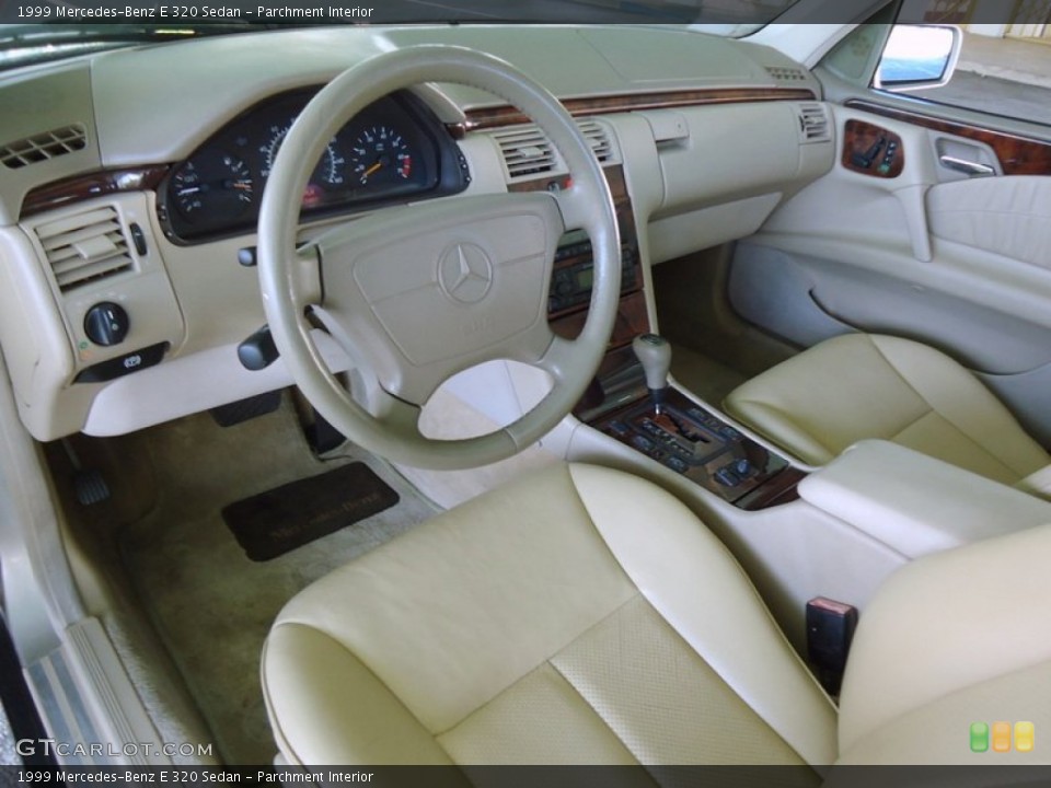 Parchment Interior Prime Interior for the 1999 Mercedes-Benz E 320 Sedan #72439266