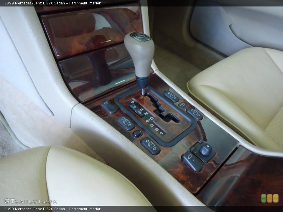 Parchment Interior Transmission for the 1999 Mercedes-Benz E 320 Sedan #72439326