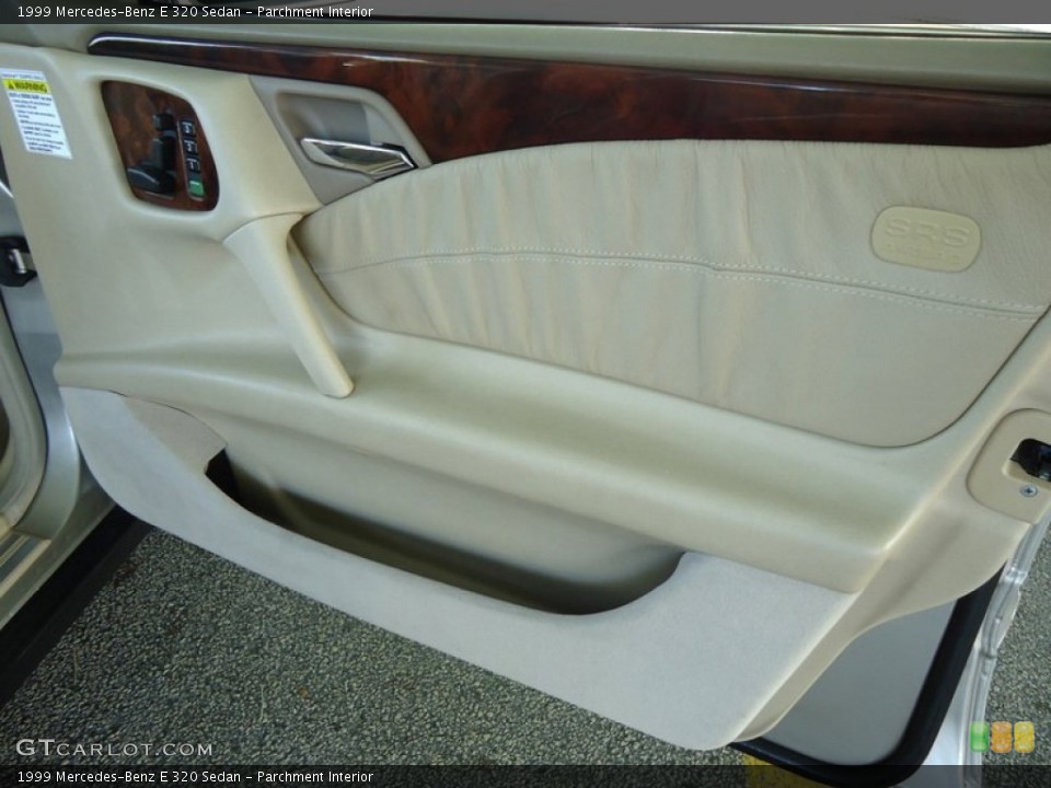 Parchment Interior Door Panel for the 1999 Mercedes-Benz E 320 Sedan #72439644