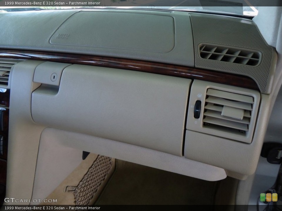 Parchment Interior Dashboard for the 1999 Mercedes-Benz E 320 Sedan #72439668
