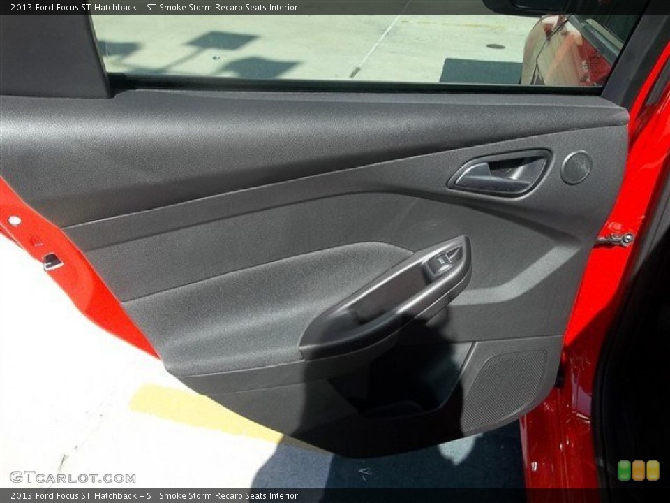 ST Smoke Storm Recaro Seats Interior Door Panel for the 2013 Ford Focus ST Hatchback #72439750