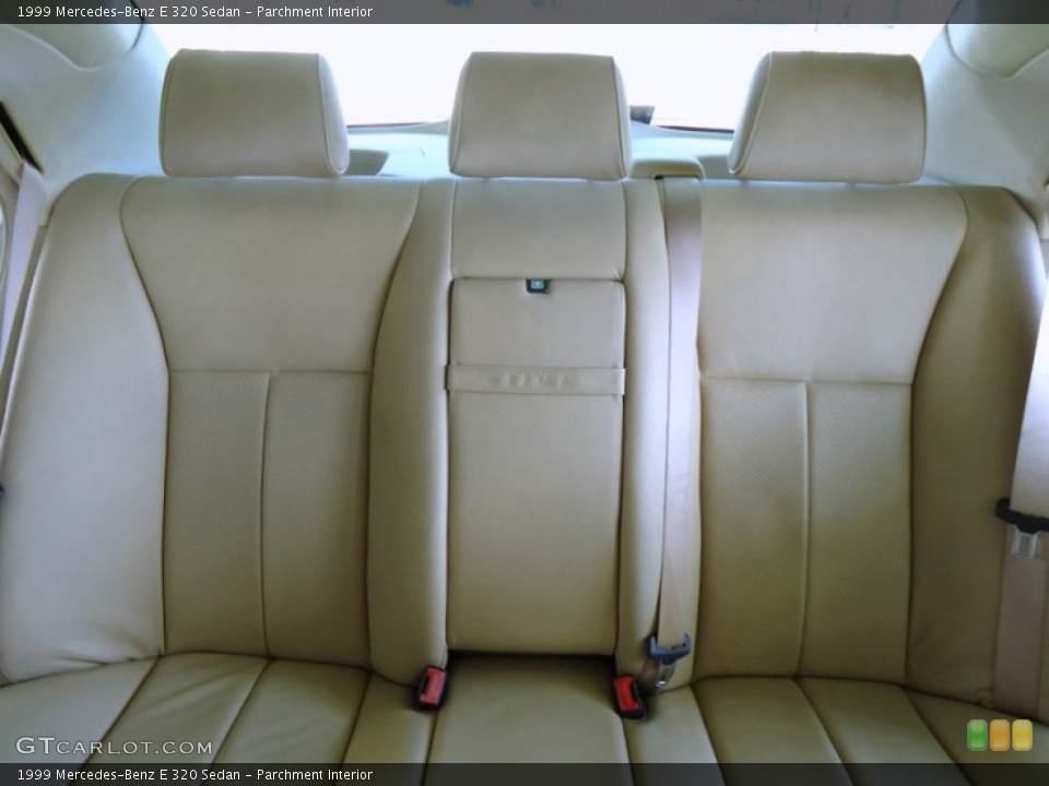 Parchment Interior Rear Seat for the 1999 Mercedes-Benz E 320 Sedan #72439771