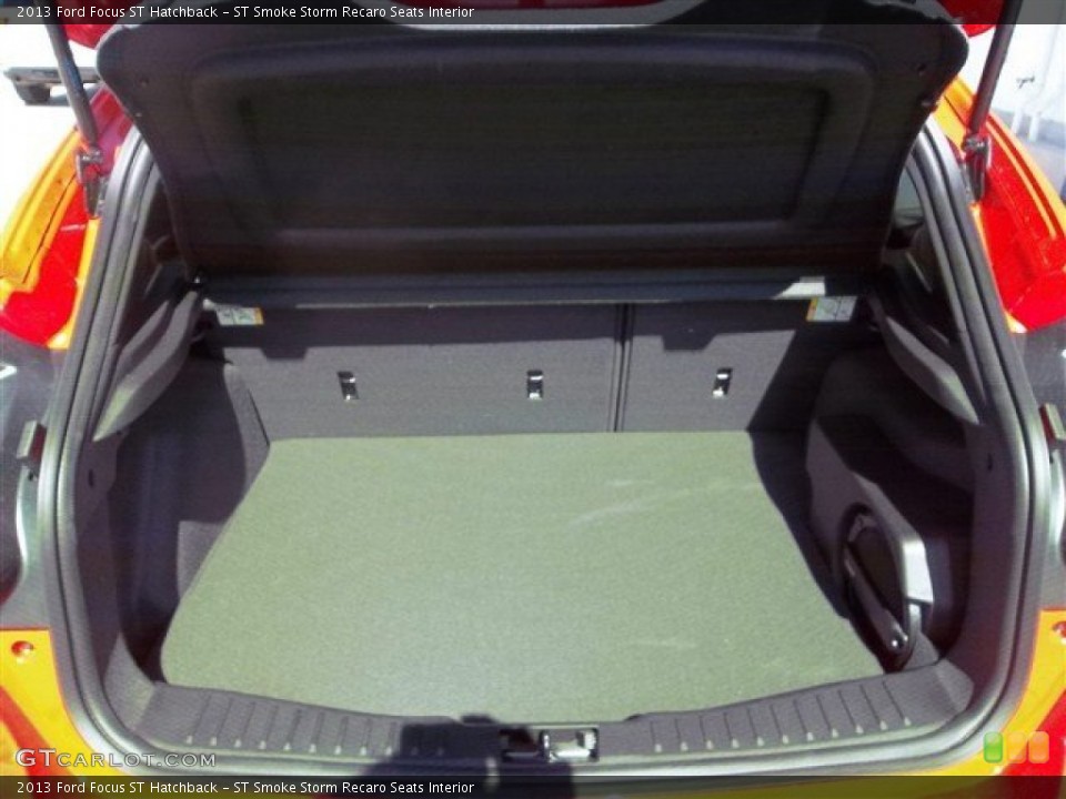 ST Smoke Storm Recaro Seats Interior Trunk for the 2013 Ford Focus ST Hatchback #72439791
