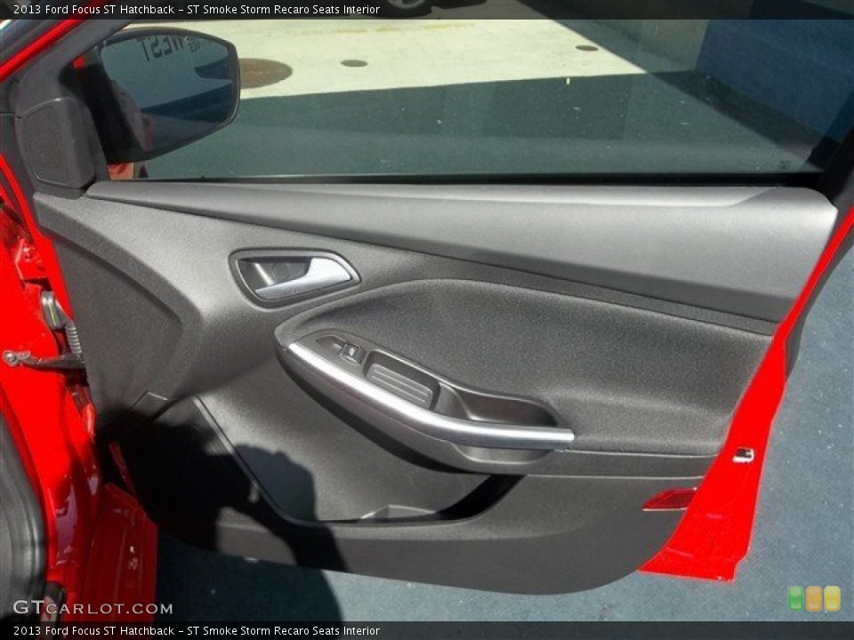 ST Smoke Storm Recaro Seats Interior Door Panel for the 2013 Ford Focus ST Hatchback #72439878