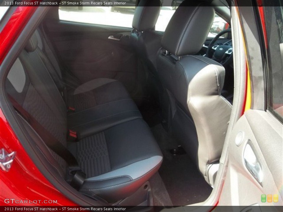ST Smoke Storm Recaro Seats Interior Rear Seat for the 2013 Ford Focus ST Hatchback #72439926