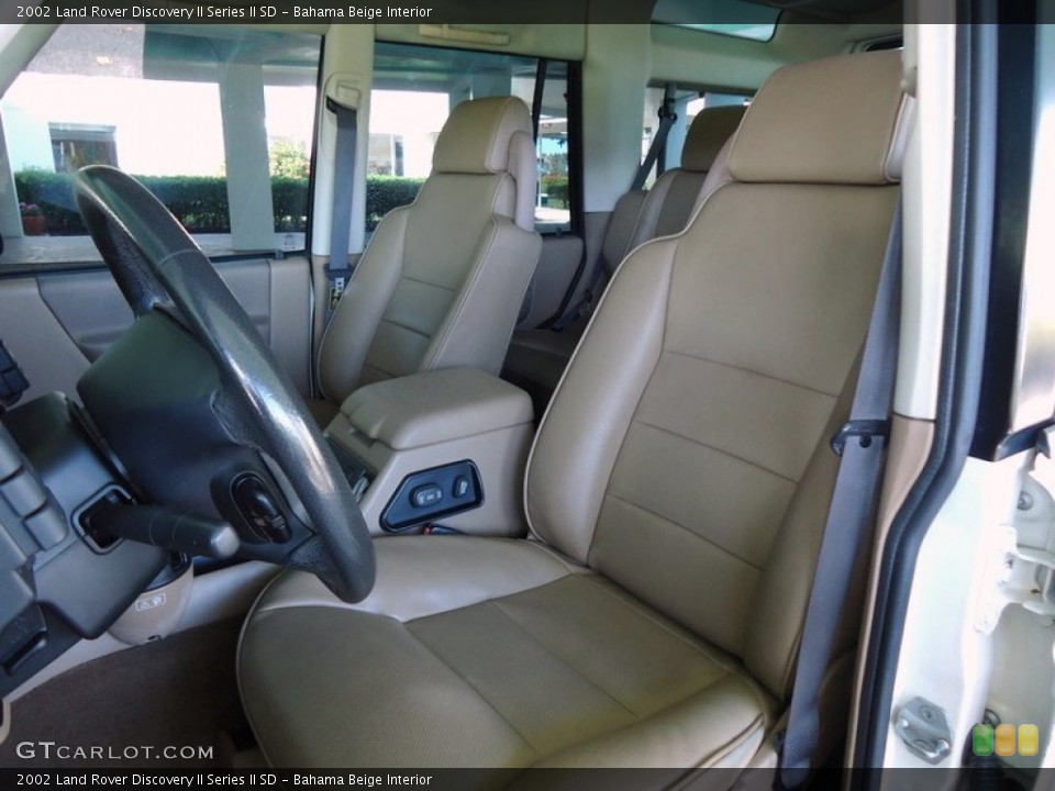 Bahama Beige Interior Photo for the 2002 Land Rover Discovery II Series II SD #72440055