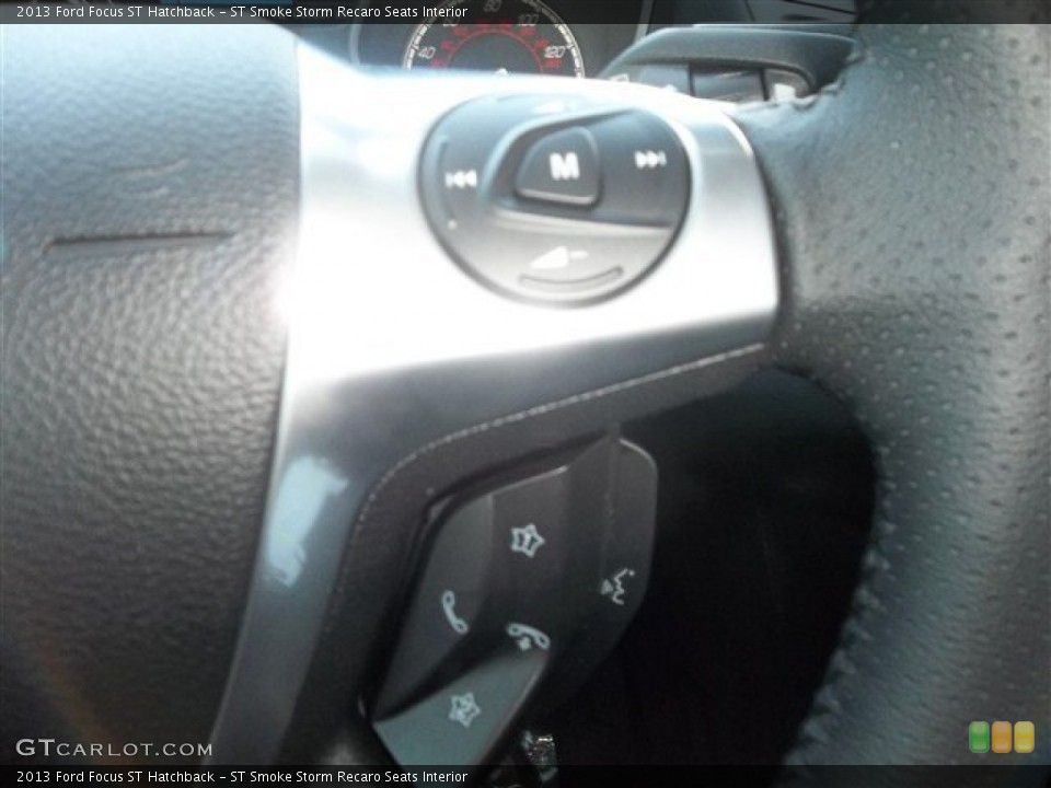 ST Smoke Storm Recaro Seats Interior Controls for the 2013 Ford Focus ST Hatchback #72440115