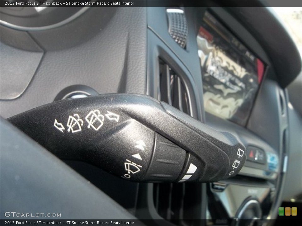 ST Smoke Storm Recaro Seats Interior Controls for the 2013 Ford Focus ST Hatchback #72440151