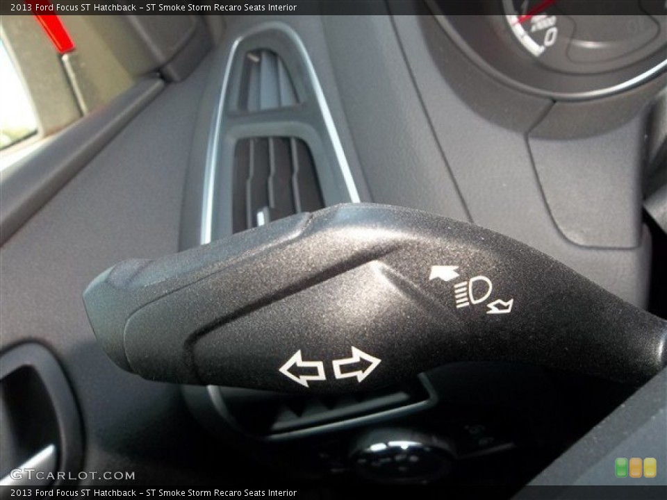 ST Smoke Storm Recaro Seats Interior Controls for the 2013 Ford Focus ST Hatchback #72440164