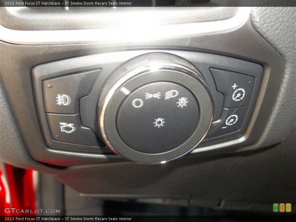 ST Smoke Storm Recaro Seats Interior Controls for the 2013 Ford Focus ST Hatchback #72440187