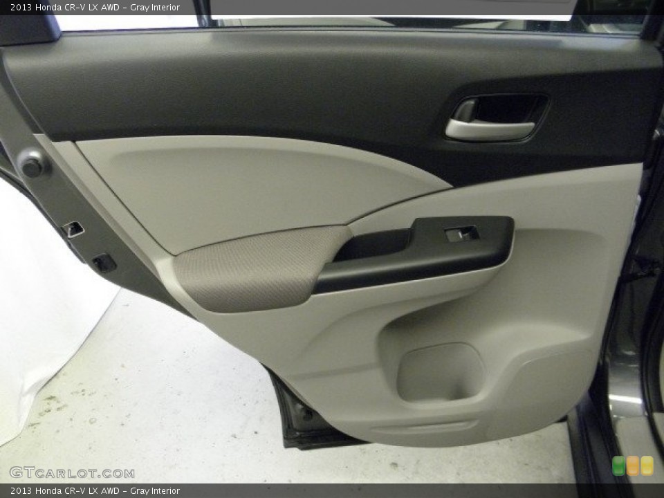 Gray Interior Door Panel for the 2013 Honda CR-V LX AWD #72440241