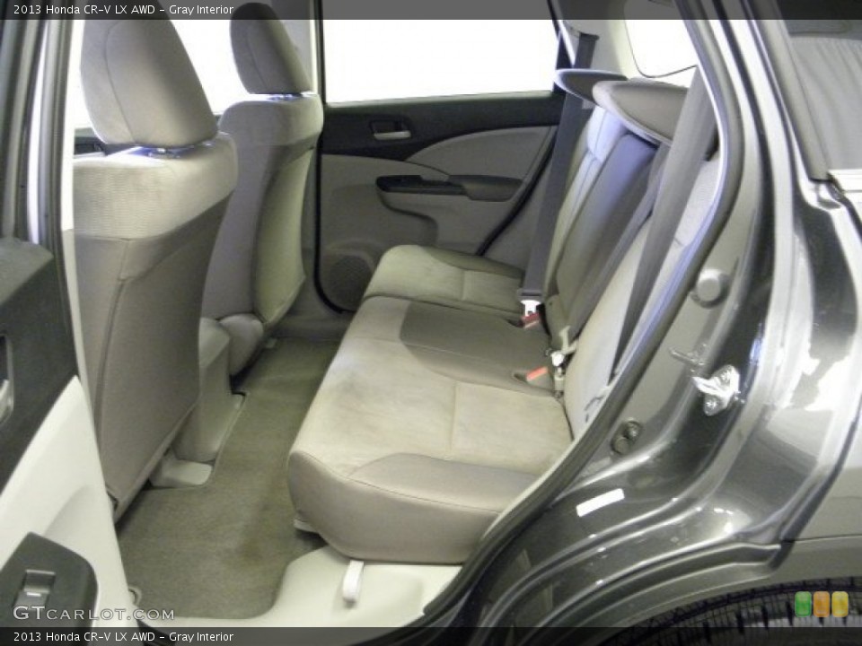 Gray Interior Rear Seat for the 2013 Honda CR-V LX AWD #72440258