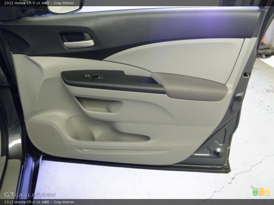Gray Interior Door Panel for the 2013 Honda CR-V LX AWD #72440340