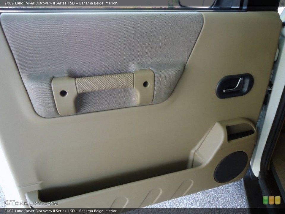 Bahama Beige Interior Door Panel for the 2002 Land Rover Discovery II Series II SD #72440883