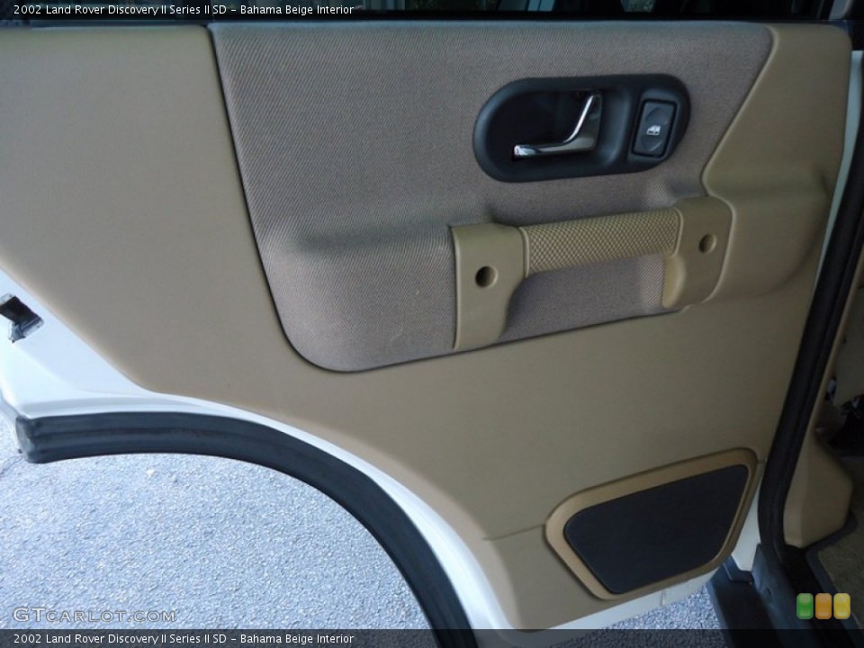 Bahama Beige Interior Door Panel for the 2002 Land Rover Discovery II Series II SD #72441009
