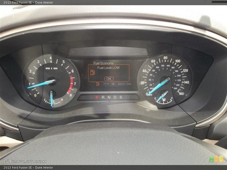 Dune Interior Gauges for the 2013 Ford Fusion SE #72441168