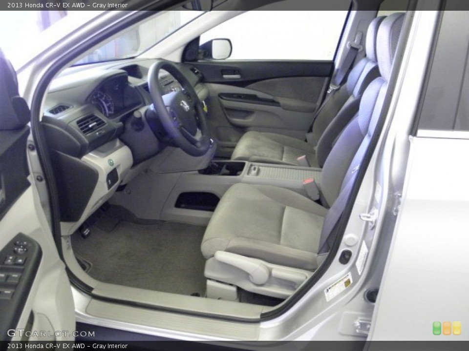 Gray Interior Photo for the 2013 Honda CR-V EX AWD #72441179