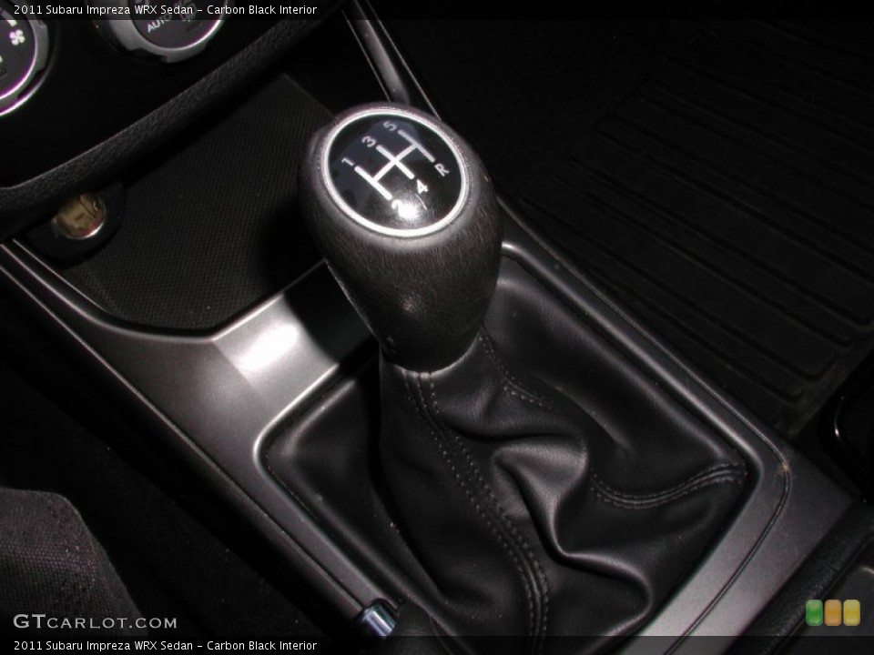 Carbon Black Interior Transmission for the 2011 Subaru Impreza WRX Sedan #72441200