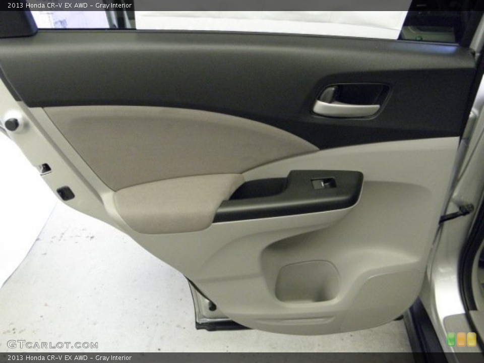 Gray Interior Door Panel for the 2013 Honda CR-V EX AWD #72441255