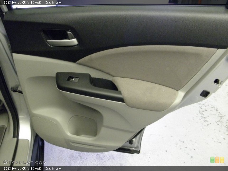 Gray Interior Door Panel for the 2013 Honda CR-V EX AWD #72441306