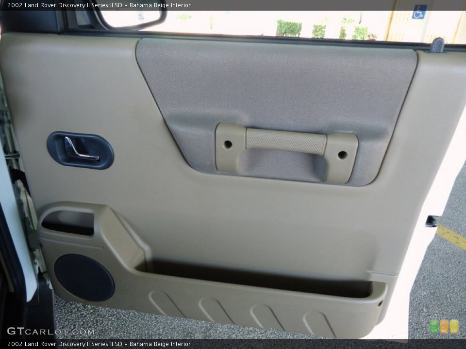 Bahama Beige Interior Door Panel for the 2002 Land Rover Discovery II Series II SD #72441384