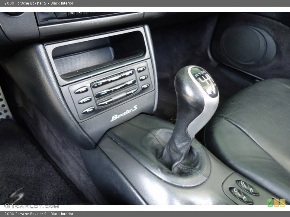 Black Interior Transmission for the 2000 Porsche Boxster S #72442827