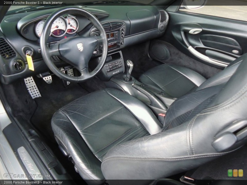 Black 2000 Porsche Boxster Interiors