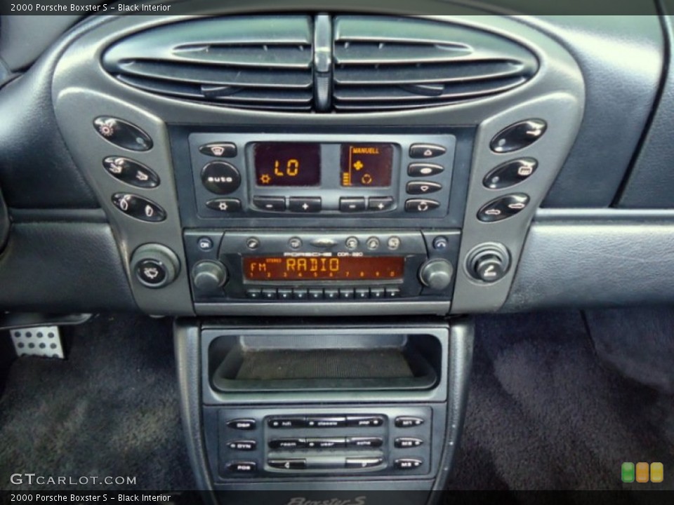 Black Interior Controls for the 2000 Porsche Boxster S #72443134