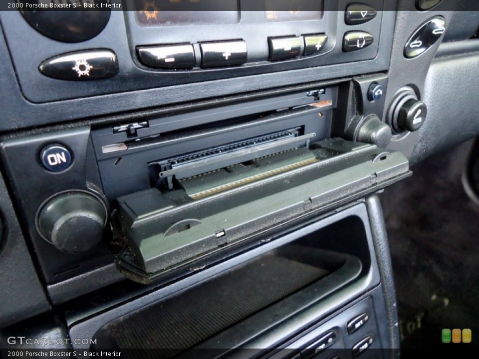 Black Interior Audio System for the 2000 Porsche Boxster S #72443322