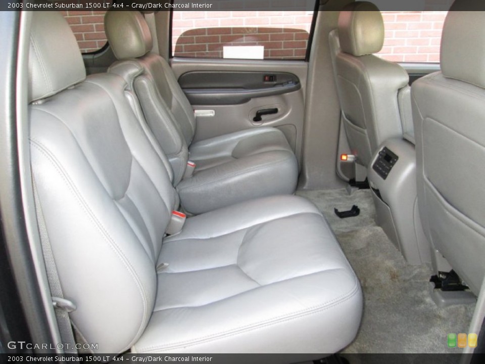 Gray/Dark Charcoal Interior Rear Seat for the 2003 Chevrolet Suburban 1500 LT 4x4 #72446994