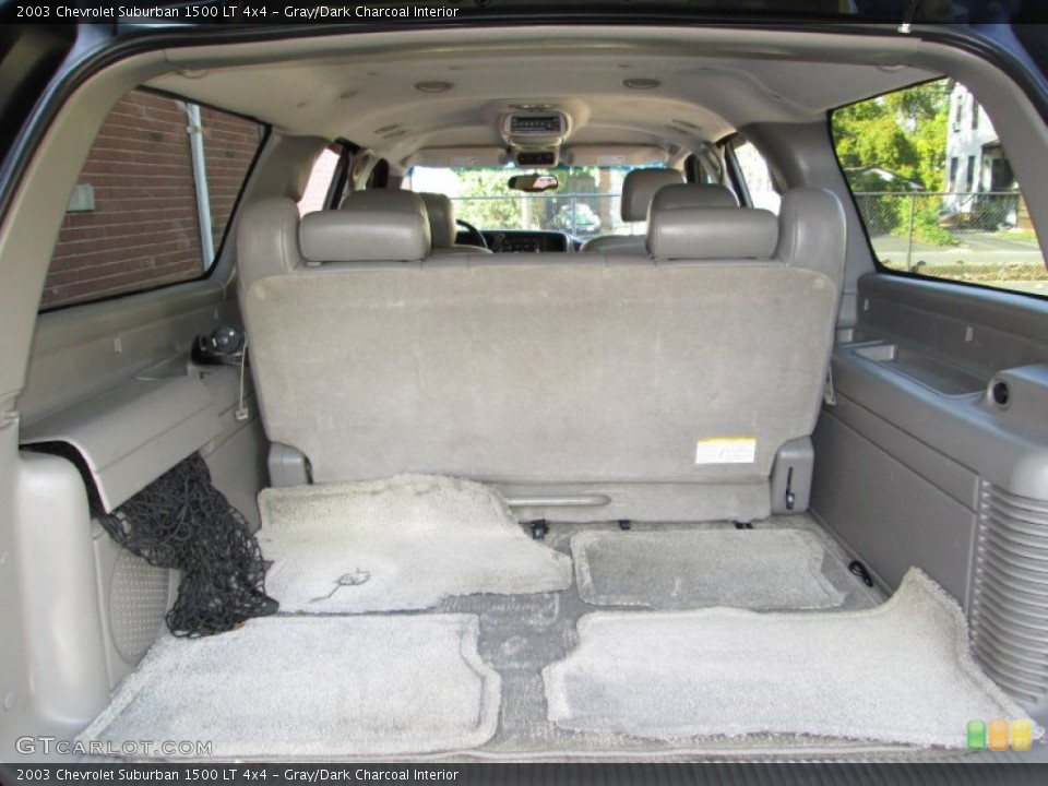 Gray/Dark Charcoal Interior Trunk for the 2003 Chevrolet Suburban 1500 LT 4x4 #72447153