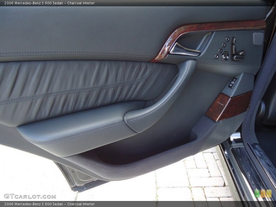 Charcoal Interior Door Panel for the 2006 Mercedes-Benz S 600 Sedan #72448243