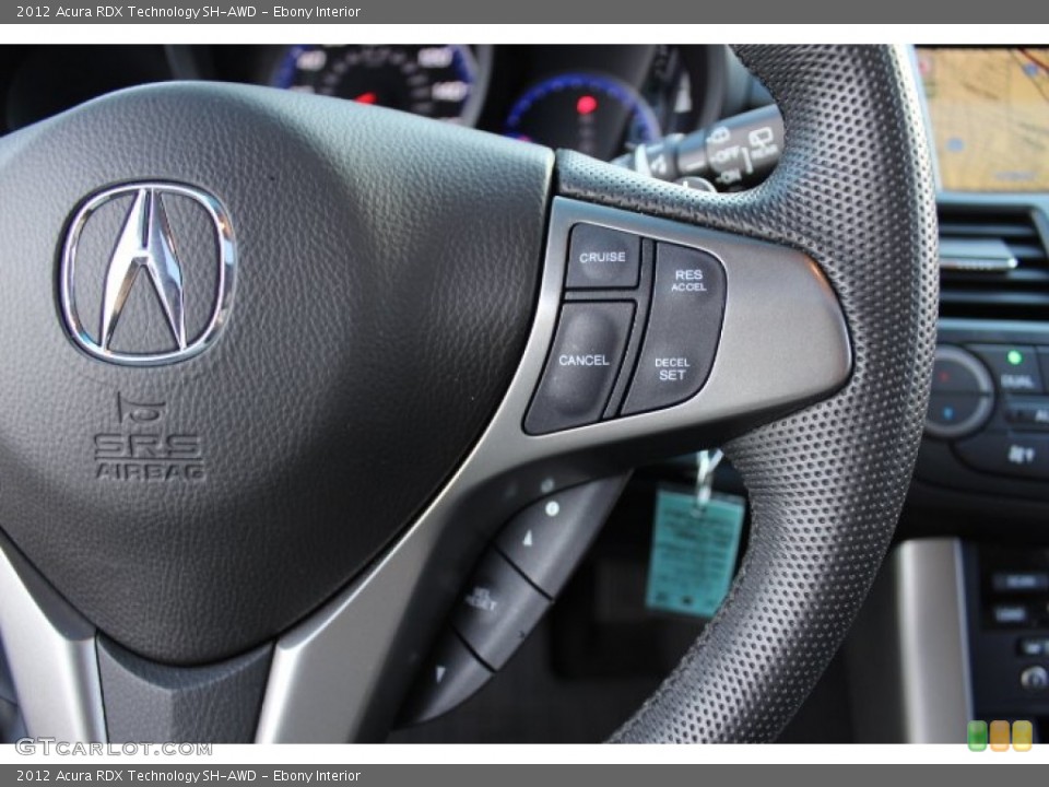 Ebony Interior Controls for the 2012 Acura RDX Technology SH-AWD #72448365