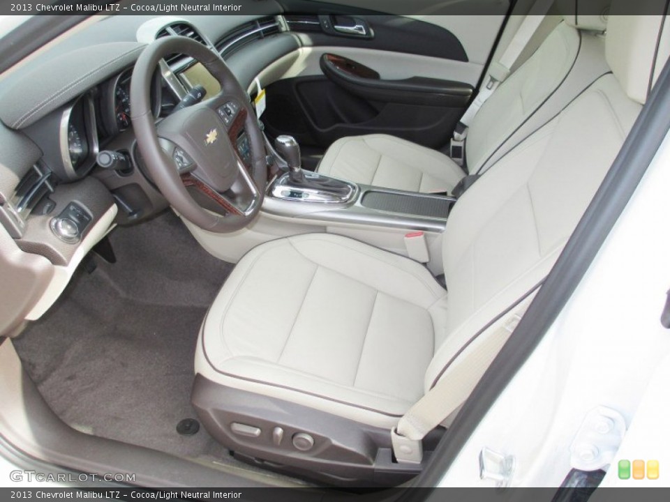 Cocoa/Light Neutral Interior Photo for the 2013 Chevrolet Malibu LTZ #72448545
