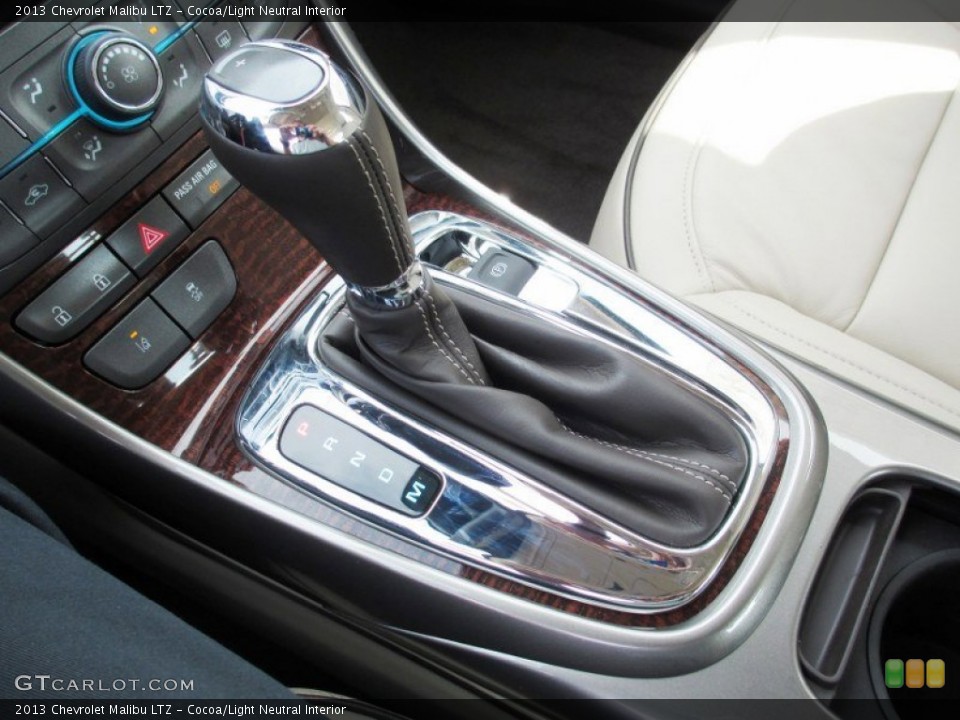 Cocoa/Light Neutral Interior Transmission for the 2013 Chevrolet Malibu LTZ #72448635