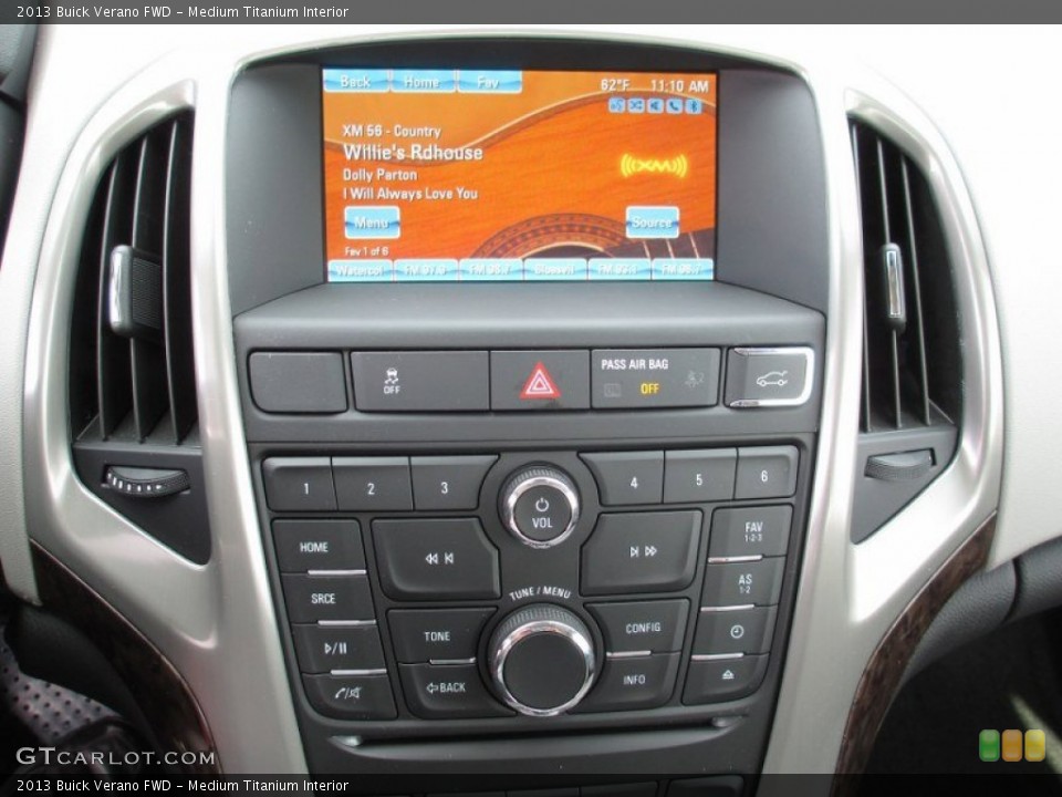 Medium Titanium Interior Controls for the 2013 Buick Verano FWD #72448947