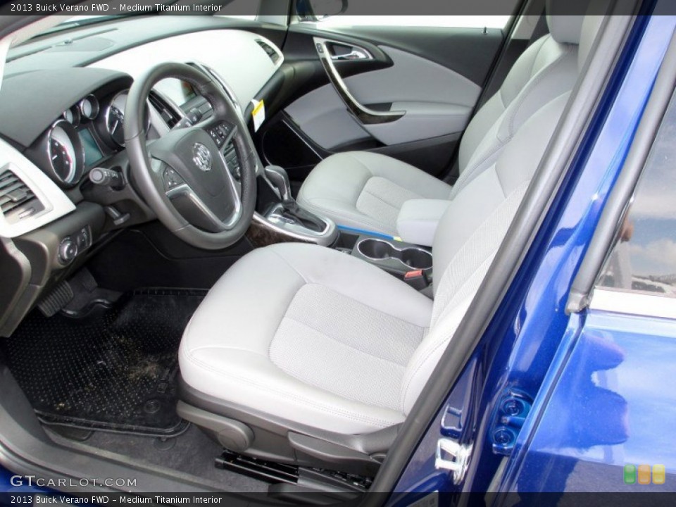 Medium Titanium Interior Front Seat for the 2013 Buick Verano FWD #72449148