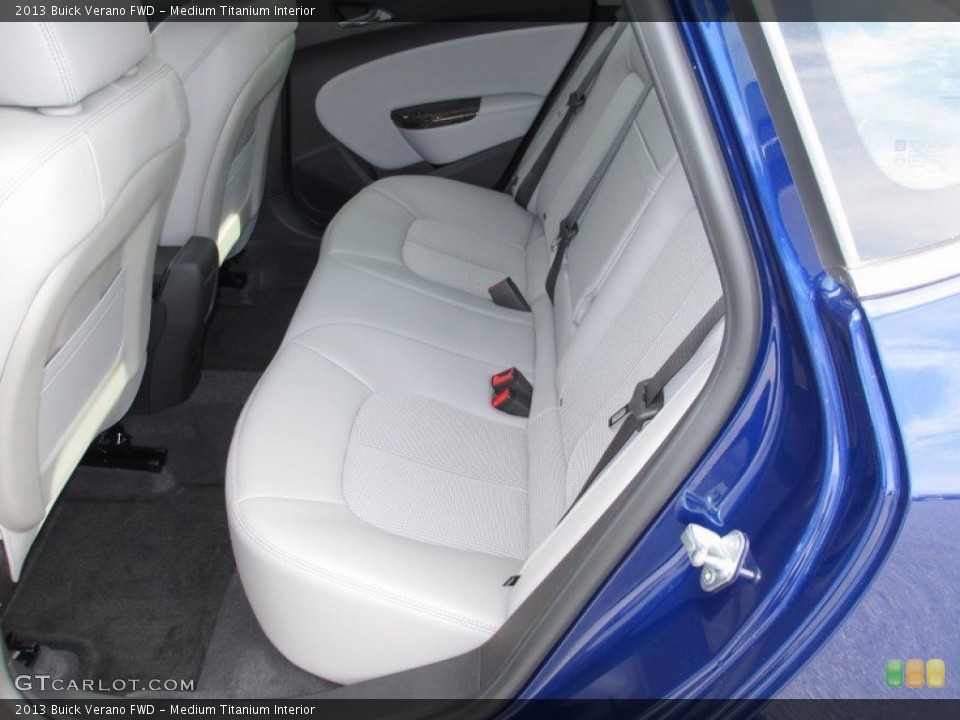 Medium Titanium Interior Rear Seat for the 2013 Buick Verano FWD #72449181