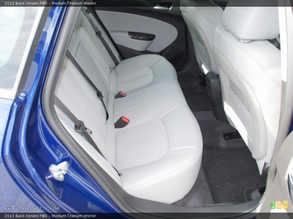 Medium Titanium Interior Rear Seat for the 2013 Buick Verano FWD #72449222