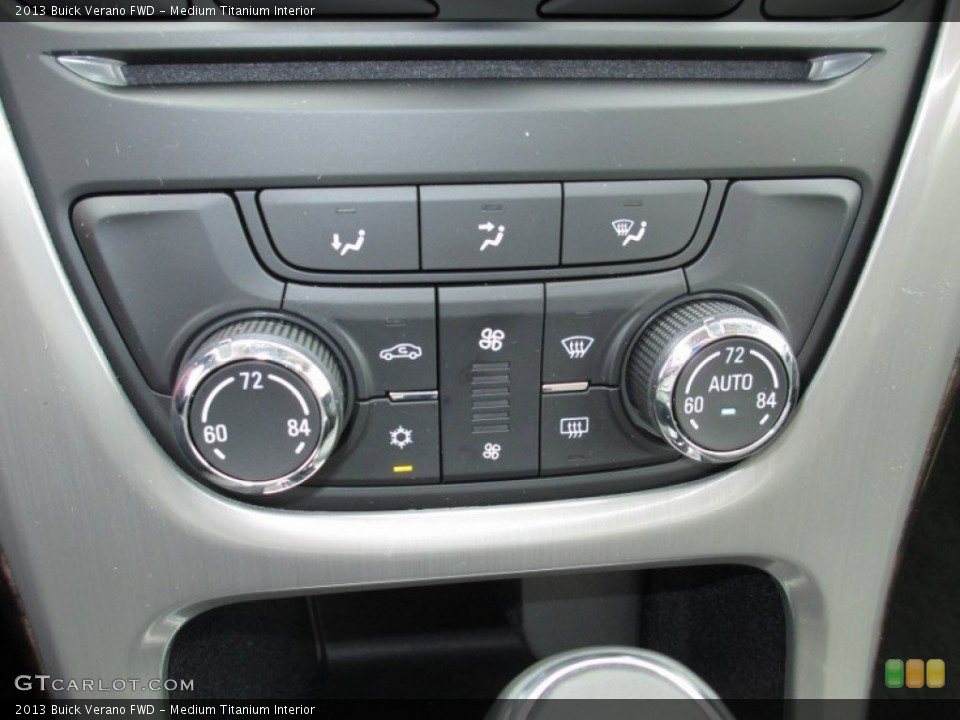 Medium Titanium Interior Controls for the 2013 Buick Verano FWD #72449277